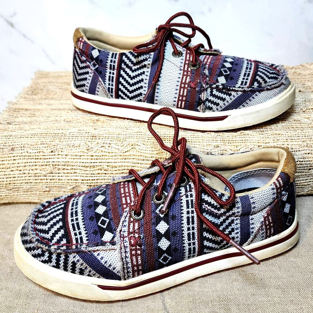 Twisted X Kids Sneakers Size 13M Boho Festival Western Cowboycore Multicolor